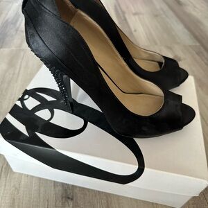 Nine West open toe heels